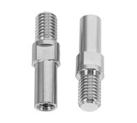 Healifty 2pcs Mountain Bike Brake Post Bolts M8 8mm Front Fork Frame Mount Screws for Linear Pull Brake System Replacement Accessories