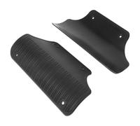 Healifty 2pcs Plastic Suitcase Edge Protective Cover Anti-wear Luggage Edge Guard Withstand Greater External Force for Draw Box Travel Use Black