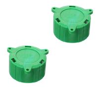Healifty 2pcs Plug Cover Trailer Plug 13 Pin Alignment Tool Trailer Supplies 13p Plug Holder 13 Pin Socket Cap 13 Pin Alignment Plug Cap Trailer Connector Protector Green Plastic
