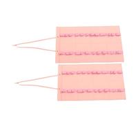 Healifty 2pcs Portable Felt Drum Mallet Holder Foldable Wall Hanging Organizer for Martial Arts Belts and Percussion Sticks Lightweight Storage Bag for Karate Taekwondo Equipment