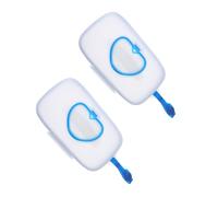 Healifty 2pcs Portable Wet Wipes Box Box for Outdoor Use for Stroller Hanging Wipes Dispenser Storage for Travel