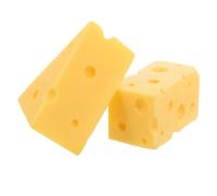 Healifty 2pcs Realistic Resin Cheese Model Lightweight Fake Dessert Props for Halloween Decoration Play Kitchen Accessories Photography Food Display
