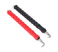 Healifty 2pcs Rebar Tie Tool Semi Automatic Metal Wire Knotting Hooks for Construction and Fence Work Lightweight and Portable Wire Twisting Tool for Effortless Use and Increased Efficiency
