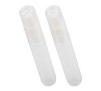 Healifty 2pcs Refillable Paint Pens with Plastic Flat Head for Precise Writing and Easy Replacement Design Fillable Paint Marker Pens Suitable for DIY Art on Wood and Glass Surfaces