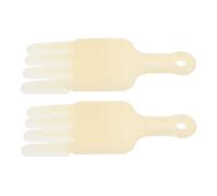 Healifty 2pcs Reusable Plastic Beekeeping Scraper Tool for Efficient Cleaning in Apiculture, Multifunctional Hive Tool for Amateur and Professional Beekeepers, Beige Beekeeping Equipment