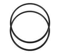 Healifty 2pcs Rubber Drive Belt for Sealing Machines Guide Conveyor Belt Replacement for Industrial Continuous Sealers Wear Resistant High Tensile Strength Compatible with Various Models