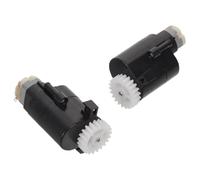 Healifty 2pcs Smart Trash Bin Gear Motor Set, Automatic Lid Transmission Part, Intelligent Sensing, Plastic Metal, for Living Room and Office
