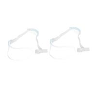 Healifty 2pcs Snore Chin Strap for Comfortable Sleep Breathable Design for Men and Women Washable and Durable Snoring Reduction Strap for Sleep Aid Mask Users
