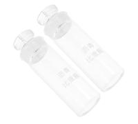 Healifty 2Pcs Solid Asphalt Density Lab Glass Pycnometer Bottles for Chemistry Testing, Laboratory Glassware Measuring Beakers Suitable for Asphalt Absorption and Specific Gravity Analysis