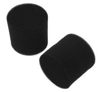Healifty 2pcs Speaker Bass Tube Plug Sponge Inserts for Subwoofer Air Port Vent, Reflex Tube Sponge Replacement 63x60mm, Speaker Cabinet Bass Phase Stopper for Home Audio Systems