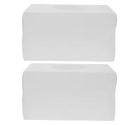 Healifty 2pcs Suggestion Box Comment Box User-friendly Pp Raffle Containers Plain Exterior Creative Decorative Design for Parties and Holiday Celebrations