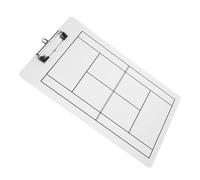 Healifty 2PCS Tennis and Hockey Coaching Clipboard Whiteboard Writing Area Lineup Board for Coaches Dry Erase Strategy Planning Tool