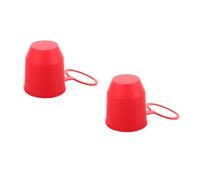 Healifty 2pcs Trailer Hitch Ball Cover Protector Cap for Travel Trailer Towing Accessory Hitch Ball Cover