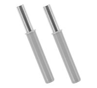 Healifty 2pcs Trash Can Shock Absorber Soft Closing Damper Replacement Metal Damping System for 45l Garbage Bin Silent Trash Can Closer Accessory for Kitchen and Office