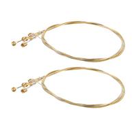 Healifty 2set Strings Metal Lyre Harp Replacement Strings Set for Lyre Harp Maintenance and Daily Practice with Enhanced Resistance and Consistent Tuning, Suitable for Lovers