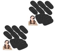 Healifty 2sets Eye Patches Non Woven for Glasses Comfortable Pediatric Eye Patches for Amblyopia Training Easy to Use Breathable Design for Daily Replacement 12pcs*2