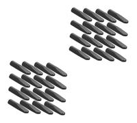 Healifty 2sets Metal Shoelace Tips for DIY Shoelace Repair Lightweight and Durable Accessories for Clothes and Trainers Easy to Install for and Style Enhancement 50pcs*2