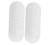 Healifty 300pcs Fast Qualitative Chemistry Filter Paper Circles White Coarse Cellulose Laboratory Filtration for Scientific Analysis Educational and Industrial Testing