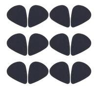Healifty 30pcs Black Thin Guitar Picks Plectrums for Bass Electric Acoustic Guitar Strummed Playing Music Accessories
