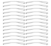Healifty 30pcs Metal Hair Clips for Hair Styling with Secure Grip and DIY Friendly Design, Silver French Barrettes for School and Group Crafting Sessions