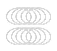 Healifty 30Pcs Plastic Dreamcatcher Rings 3.35 Inch Diy Dreamcatcher Material Circles for Wall Hanging Crafts and Mandala Decorations