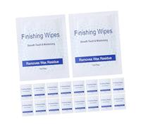 Healifty 30pcs Post Wax Removal Wipes for Skin Care, Lightweight Non-woven Fabric Pads with Glycerin, for Post-wax Care and Travel, Efficient Wax Residue Remover and Body Cleansing