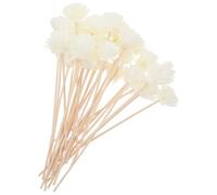 Healifty 30pcs Reed Diffuser Sticks Natural Fragrance Diffuser Oil Sticks for Home Decorations