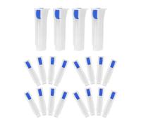 Healifty 30pcs Tube Flow Regulator Roller Clamp - Precise Flow Management Hose Control Valve - Plastic Hose Limiter for Veterinary IV and Laboratory Use, for 2-4mm Tube