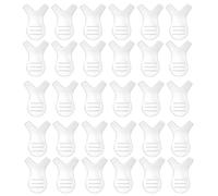 Healifty 30pcs Y-Style Eyelash Brush Tool for Graft Eyelash Accessories Plastic Makeup Supplies and Lash Lift Props