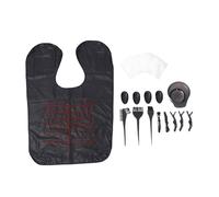 Healifty 32 Pcs Hair Dye Kit for DIY Coloring Dyeing Bowl and Hair Coloring Comb Complete for Home Salon Use