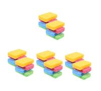 Healifty 32pcs Reusable Kitchen Sponges for Dishes Eco-Friendly Scrub Sponges for Dish Cleaning for Pots and Pans