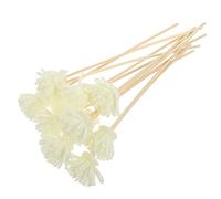 Healifty 36pcs Essential Oil Diffuser Sticks Artificial Flowers Aroma Diffuse Rods for Office Home Decor