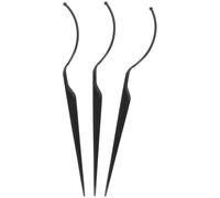 Healifty 3pcs Adjustable Curve Eyelashes Wearing Tool Plastic Material for Easy Application Suitable for Home Use and Salon Use Eyelash Grafting Aid