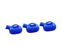 Healifty 3pcs Daily Use Portable Urinal for Adults Capacity Plastic Urine Bottle with Cover for Elderly and Travel Convenient and Durable for Camping and Outdoor Activities