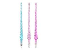Healifty 3pcs Diamond Drawing Drill Pens Set with Bodies Includes Diamond Drawing Glue Clay for DIY Mosaic Painting and Nail Art Crafting Tools and Cross-stitch Projects Random Color
