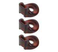 Healifty 3Pcs Dizi Flute Embouchure Trainer Mouthpiece Adapter Plastic Bamboo Flute Airflow Guide Tool Practice and Warm-Up Exercises