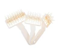 Healifty 3pcs Dough Docker Pizza Roller Blistering Remover Pin for Pastry Essential Baking Tools for Home Restaurant Use for Pizza Bread Pastries