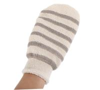 Healifty 3pcs Dual-sided Exfoliating Gloves Bath Body Scrubber Mitts Soft Gentle Shower Foaming Mitts for Family Use Household Skin Cleansing and Dirt Removal