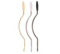 Healifty 3pcs Electric Guitar Whammy Bar Curved Tremolo Arms Lightweight Pitch Bend for Beginners with Stylish Gold Silver Black Colors