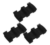 Healifty 3pcs Fire Extinguisher Strap Holder for Car Use, Adjustable Nylon Fire Extinguisher Mounting Band with Strong Touch Fastener, Universal Compatibility for Trunk and Buses