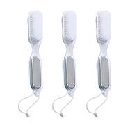 Healifty 3Pcs Foot Care Files Pumice Stone Pedicure Tools for Dead Skin Removal Callus Remover Heel Repair Washable Portable Foot Scrubber for Dry Cracked Skin