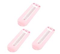 Healifty 3pcs Foot Measurement Device for Boy Girl Shoe Sizer Tool Easy to Use Foot Measuring Ruler for Ages for Parents to Choose Correct Shoe