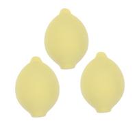 Healifty 3pcs Fruit Shaped Makeup Sponges Soft Foundation Cosmetic Blenders for Liquid Powder Cream Concealer Reusable Beauty Tools for Women