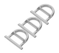 Healifty 3pcs Metal Pet Leash Clips Quick Release Buckle Dog Collar Connector Adjustable Safety Leash Clip Replacement for DIY Making