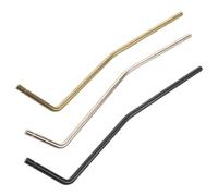 Healifty 3pcs Mm Single Tremolo Arm Whammy Bar for Electric Guitar Bridge Replacement, Metal Arm with Stylish Colour Options, Easy Installation for Upgrades and Repairs