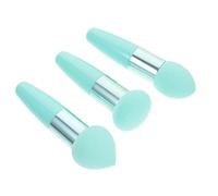 Healifty 3pcs Multipurpose Makeup Sponges High-density Elastic Beauty Blending Tools for Foundation Concealer Powder Soft Latex Cosmetic Applicators for Home and Salon Use