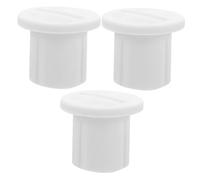 Healifty 3pcs Plastic Toilet Seat Screws for Fit for Potty Training Secure Attachment for Home Public Restrooms Stable Design Easy Installation