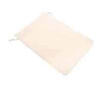 Healifty 3pcs Reusable Bread Bag with Drawstring Closure Large Flour Bag for Homemade Bread Washable Food Storage Pouch Convenient Carrier for Freshness for Dorm Use