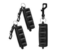 Healifty 3pcs Rubber Arrows Puller Gripper Tool for Archery Practice, Bow Accessories Arrow Removal Gadget with Hand Protector, Black