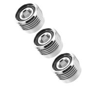 Healifty 3pcs Scuba Din to Yoke Adapter Copper Silver for Dive Gear